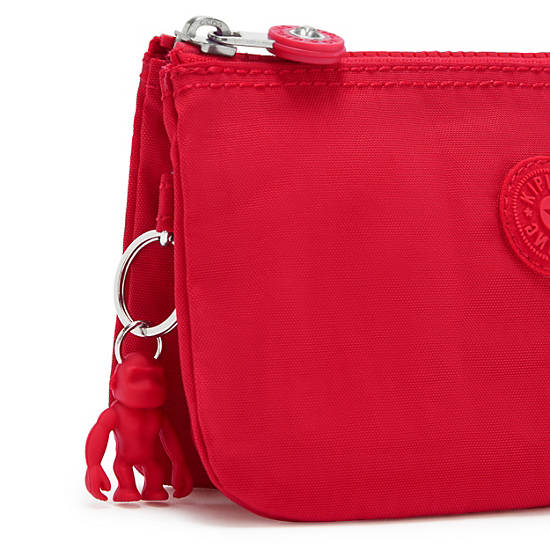 Kipling Creativity Large Pouch Táska Piros | HU 2091DF